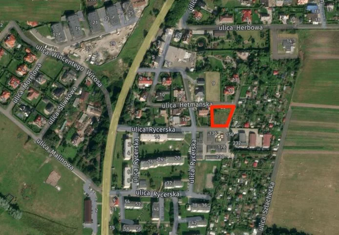 Działka 1 817,00 m², oferta nr , 23912, Zieleniewo, Hetmańska-idx