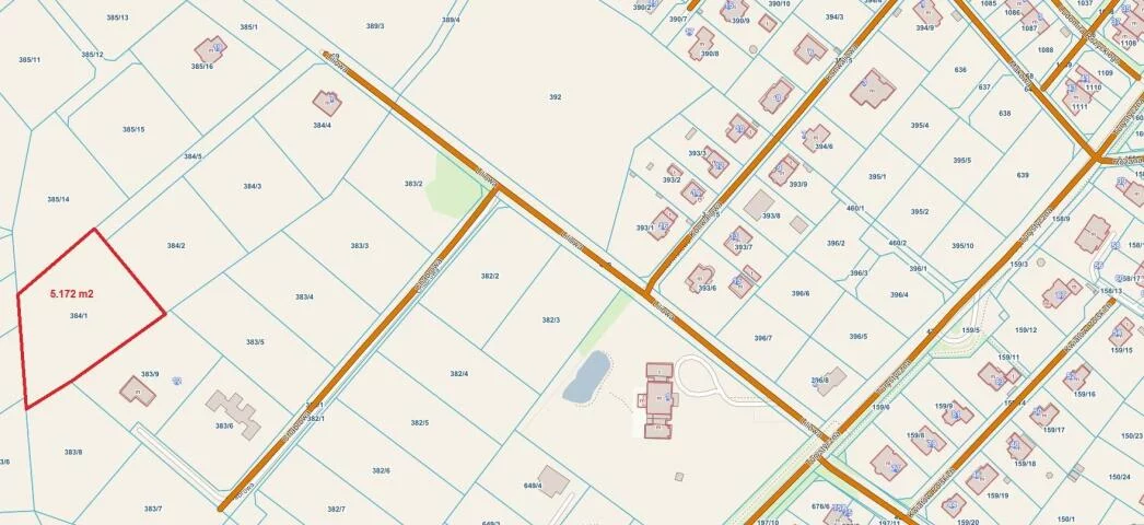 Działka 5 172,00 m², oferta nr , 4680, Zieleniewo, Liliowa