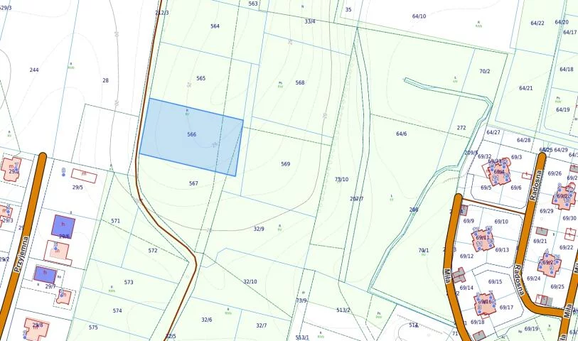 Działka 3 704,00 m², oferta nr , 23784, Niekanin, Niekanin