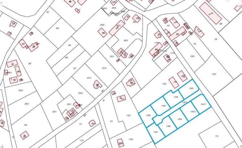 Działka 801,00 m², oferta nr , 23605, Ołużna, Ołużna
