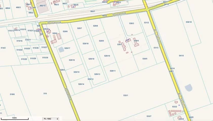 Działka 3 094,00 m², oferta nr , 23526, Ustronie Morskie