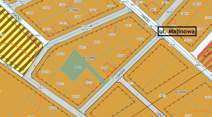 Działka 1 740,00 m², oferta nr , 23780, Zieleniewo