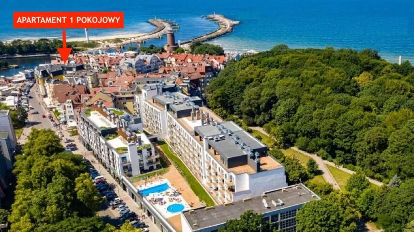 Mieszkanie jednopokojowe 30,61 m², Kołobrzeg, Towarowa, Sprzedaż