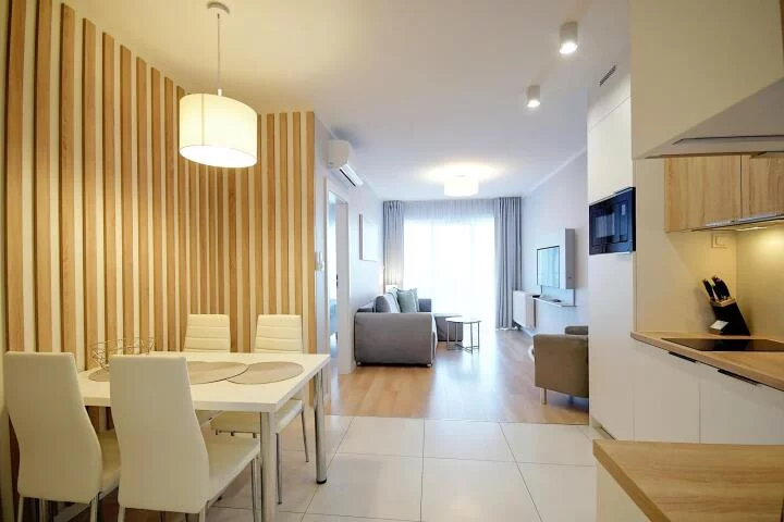 2 pokoje, mieszkanie 48,64 m², piętro 1, oferta nr , 24128, Ustronie Morskie, Okrzei