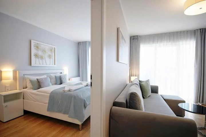 2 pokoje, mieszkanie 48,64 m², piętro 1, oferta nr , 24128, Ustronie Morskie, Okrzei