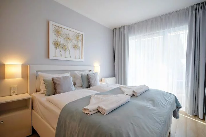 2 pokoje, mieszkanie 48,64 m², piętro 1, oferta nr , 24128, Ustronie Morskie, Okrzei