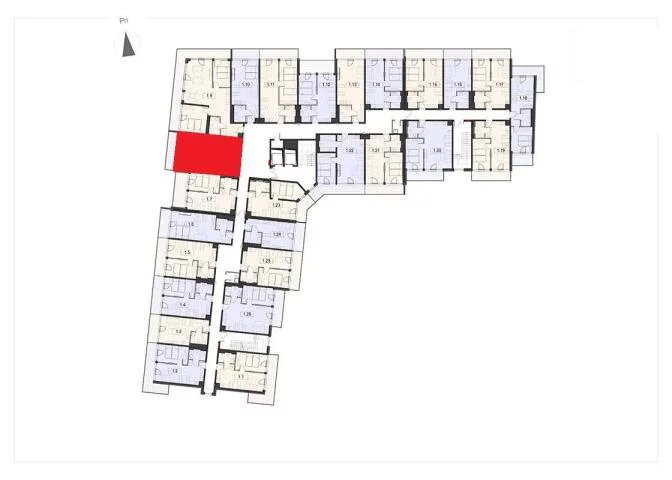 2 pokoje, mieszkanie 48,64 m², piętro 1, oferta nr , 24128, Ustronie Morskie, Okrzei