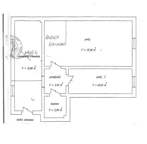 3 pokoje, mieszkanie 58,22 m², piętro 2, oferta nr , 24691, Kołobrzeg, Mazowiecka