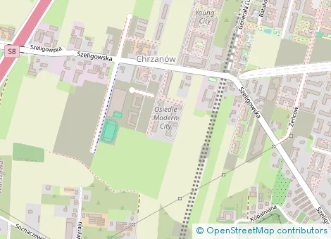Lokalizacja inwestycji Modern City etap I