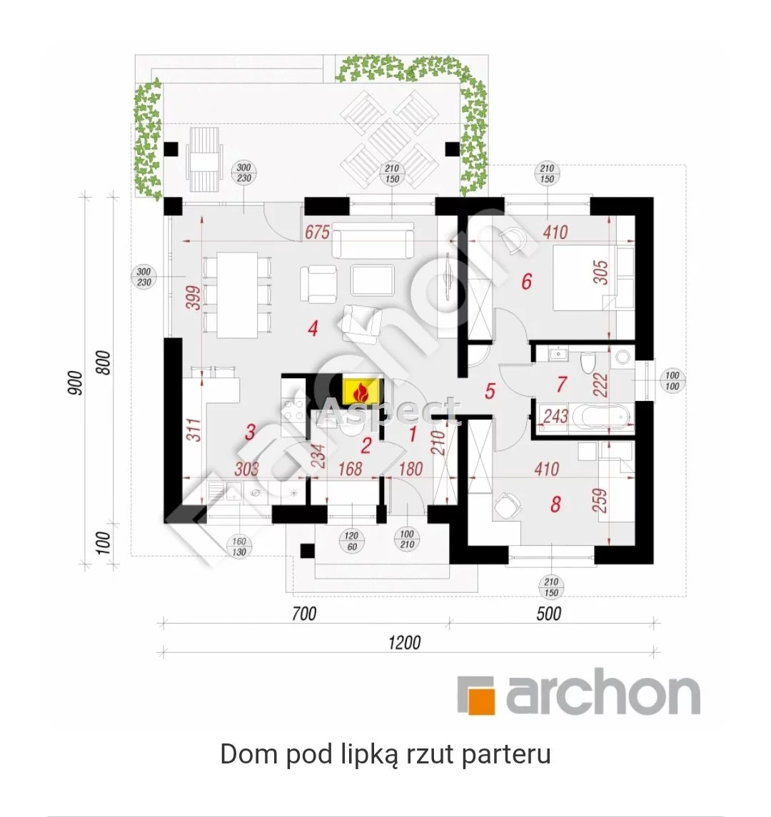 Dom 77,00 m², oferta nr , APO-DS-50852, Mochowo