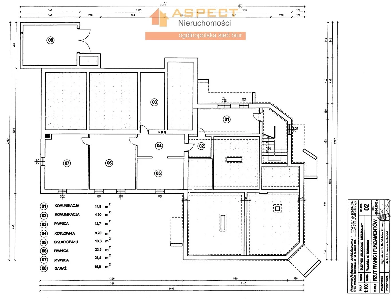 Dom i rezydencja 645,00 m², oferta nr , AWY-DS-46209, Wyszków