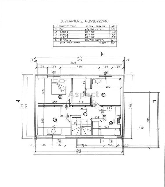 Dom 145,70 m², oferta nr , ASP-DS-51153, Żory