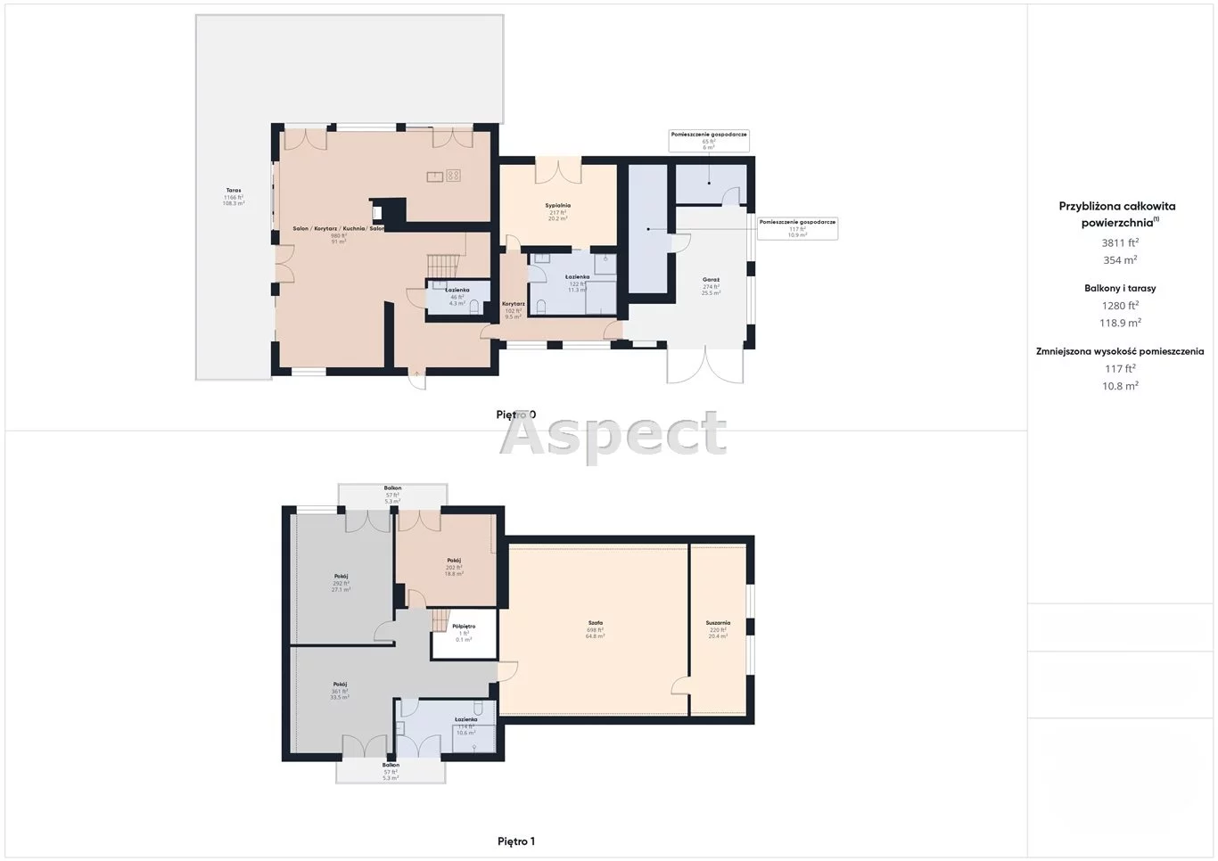Dom 354,00 m², oferta nr , ASB-DS-50930, Piecki