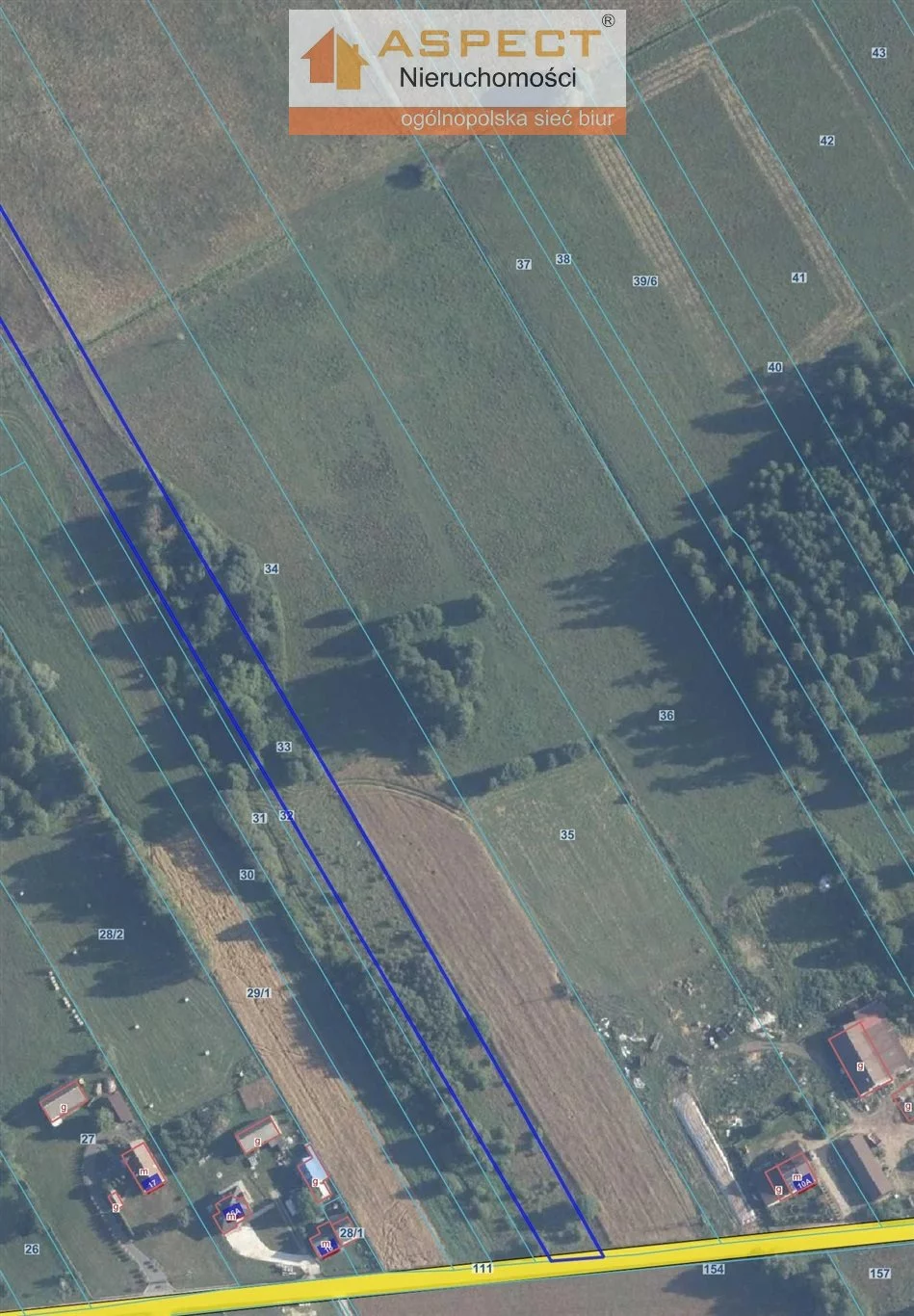 Działka 19 600,00 m², oferta nr , AWY-GS-50918, Długosiodło