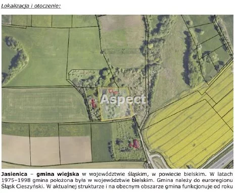 Działka 8 329,00 m², oferta nr , APK-GS-51009, Jasienica