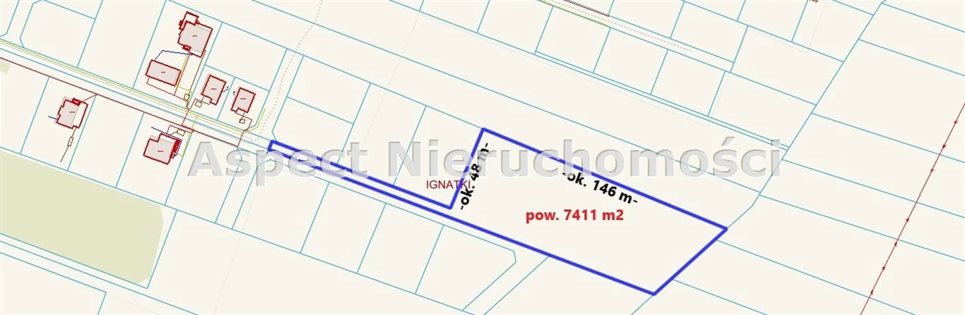 Działka 7 411,00 m², oferta nr , ASM-GS-50668, Juchnowiec Kościelny