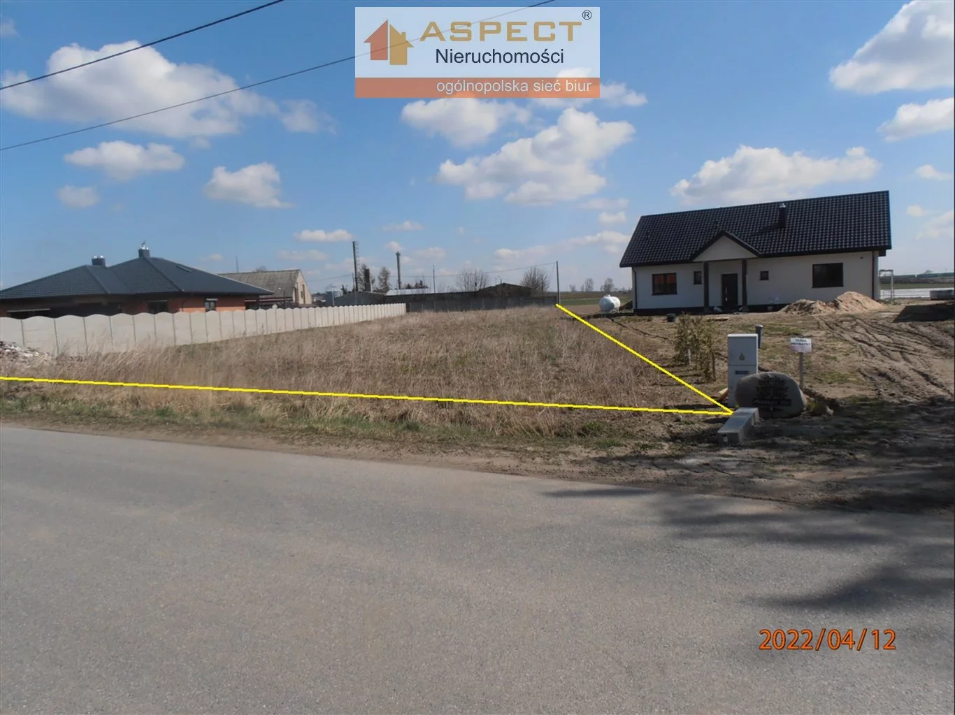 Działka 2 439,00 m², oferta nr , ASK-GS-43421, Krośniewice