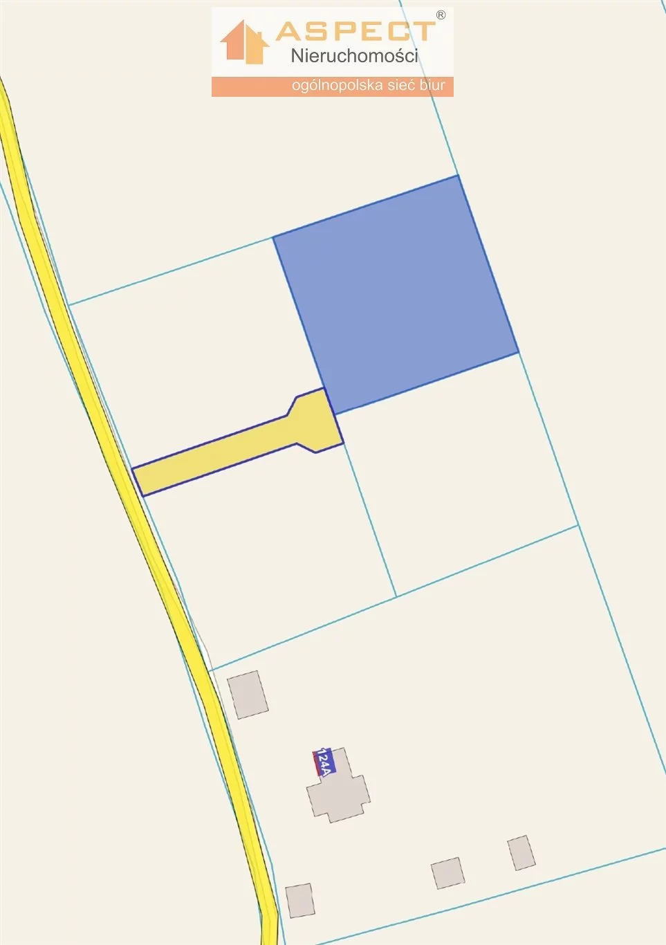 Działka 2 654,00 m², Purda, Sprzedaż