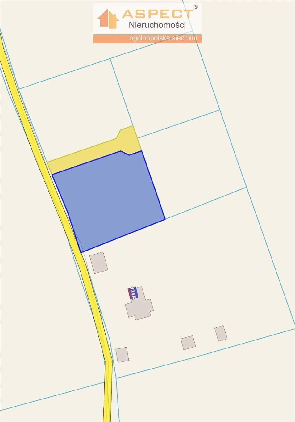 Działka 2 640,00 m², Purda, Sprzedaż