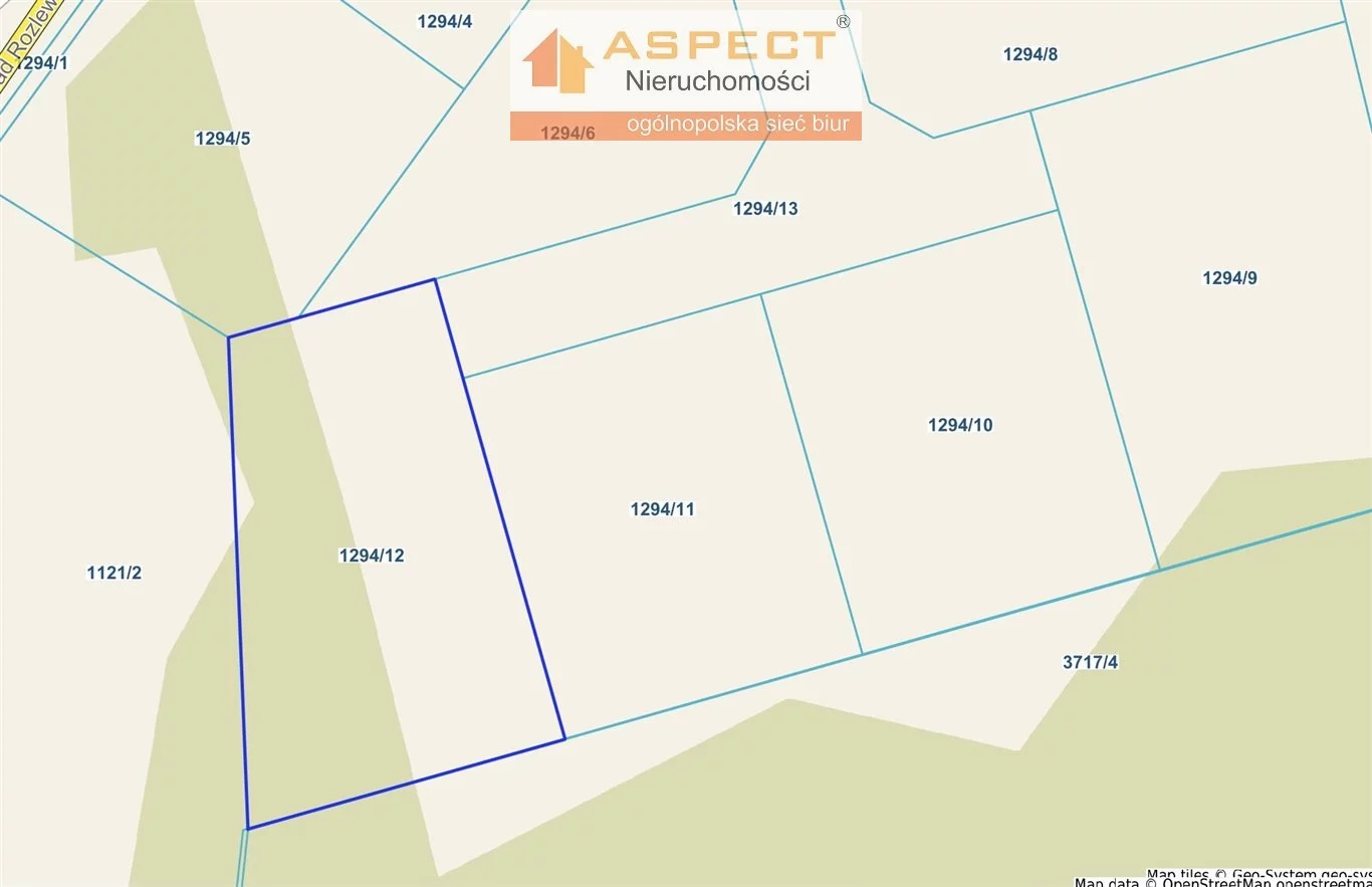 Działka na sprzedaż, 3 400,00 m², oferta nr AWY-GS-45471