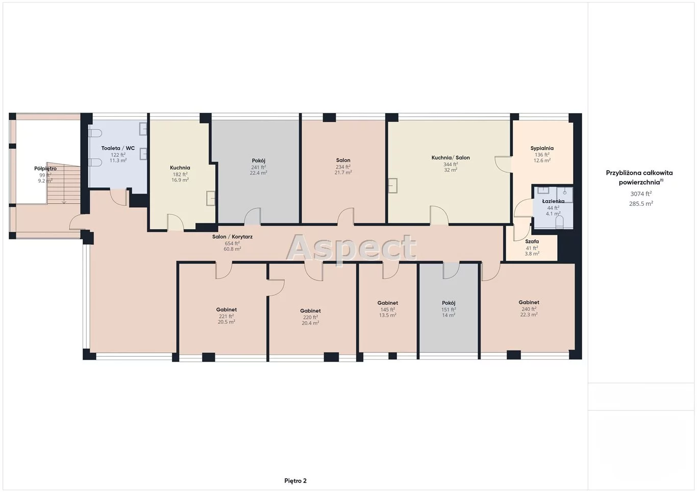 Biuro 620,00 m², oferta nr , ASB-BS-51321, Piecki