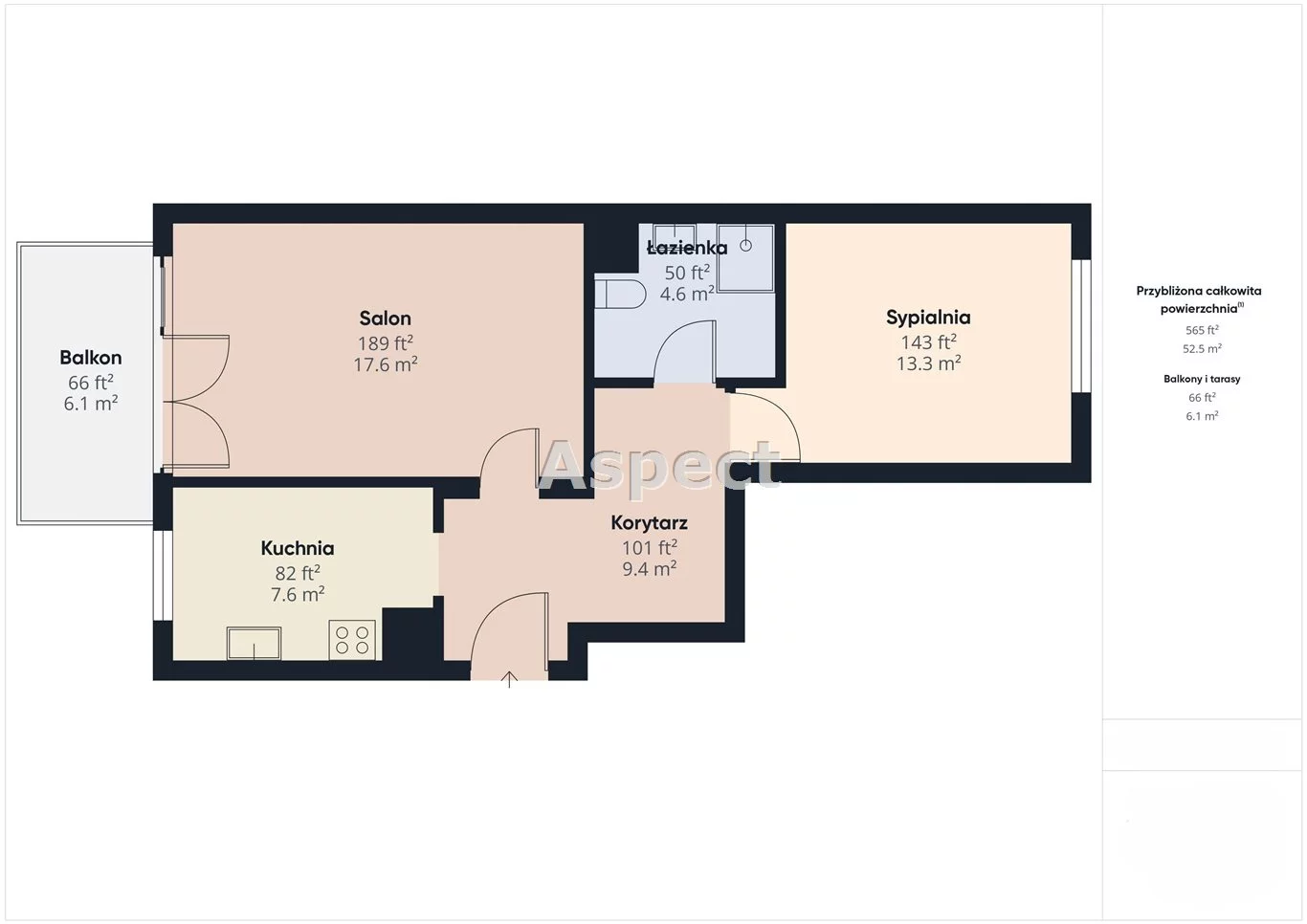 2 pokoje, mieszkanie 52,50 m², piętro 2, oferta nr , ASB-MS-51289, Warszawa, Białołęka, Białołęka
