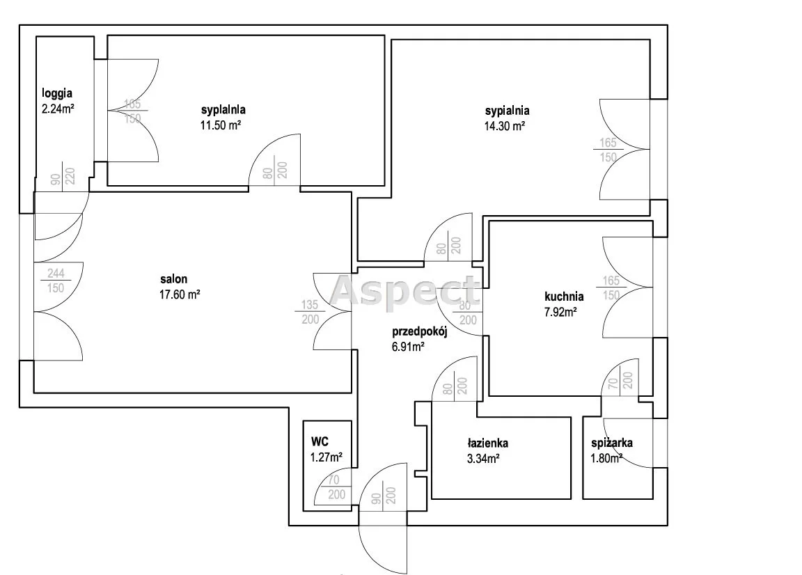 Apartamenty ANO-MS-50582-1 Łódź Bałuty
