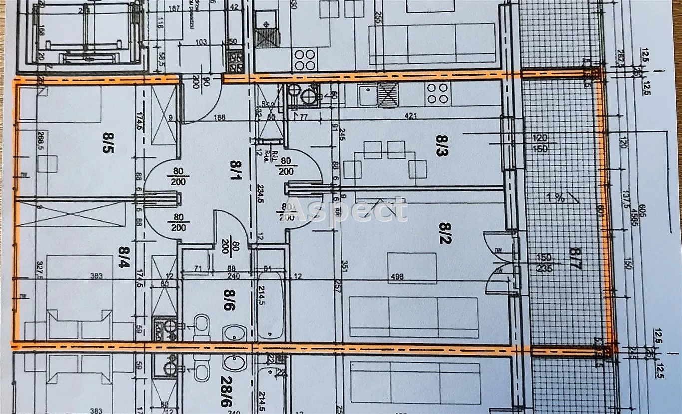 3 pokoje, mieszkanie 64,45 m², piętro 1, oferta nr , ASR-MS-51235, Rzeszów