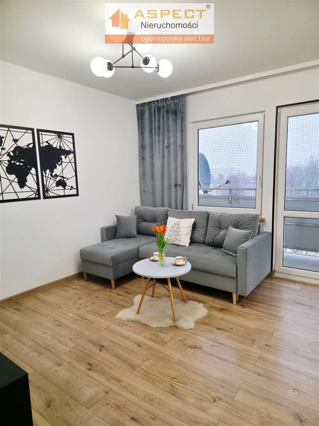 Mieszkanie do wynajęcia, 55,70 m², 3 pokoje, 4 piętro, oferta nr AP1-MW-50147