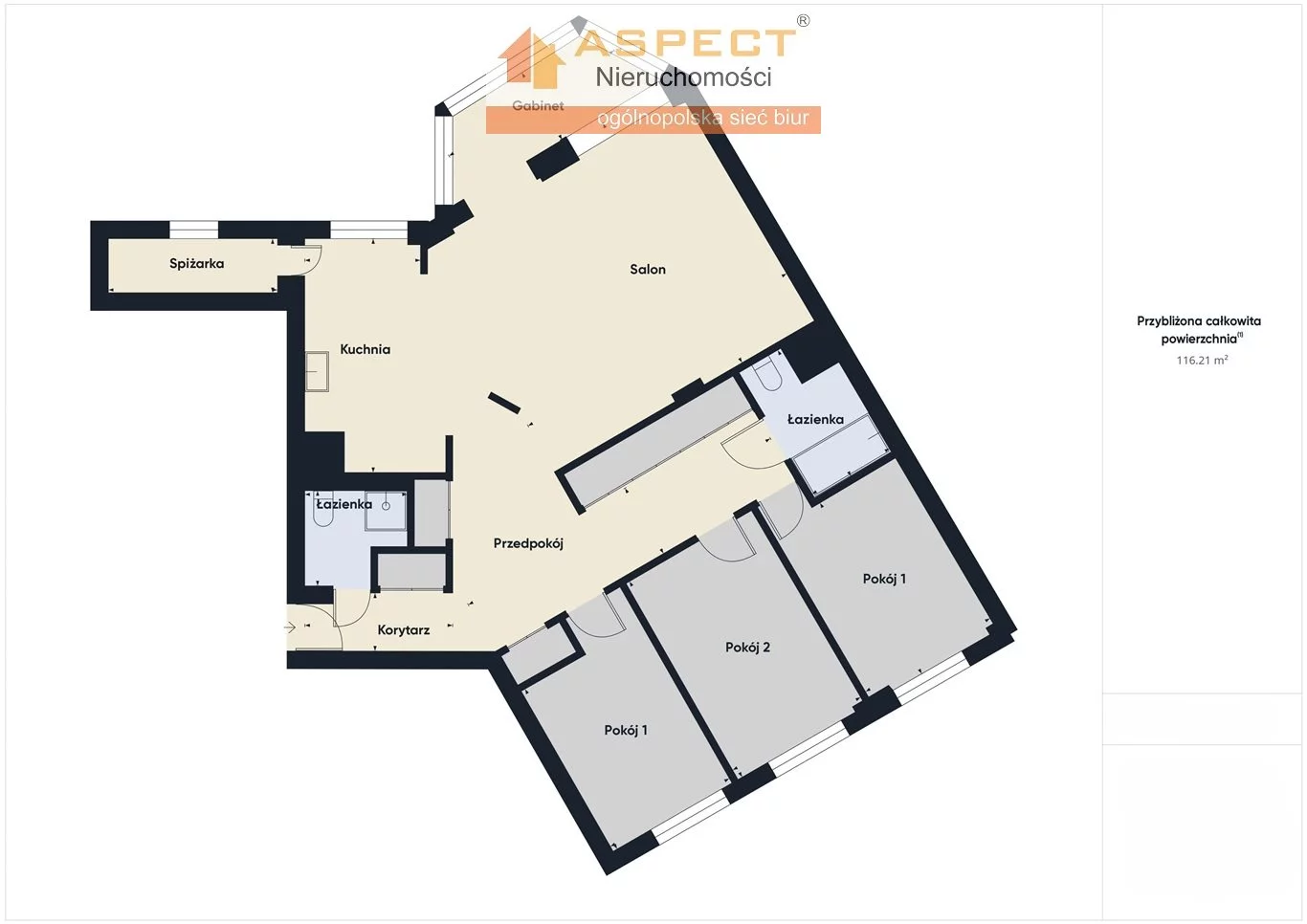 Apartament na sprzedaż, 110,00 m², 4 pokoje, piętro 2, oferta nr ASB-MS-49946