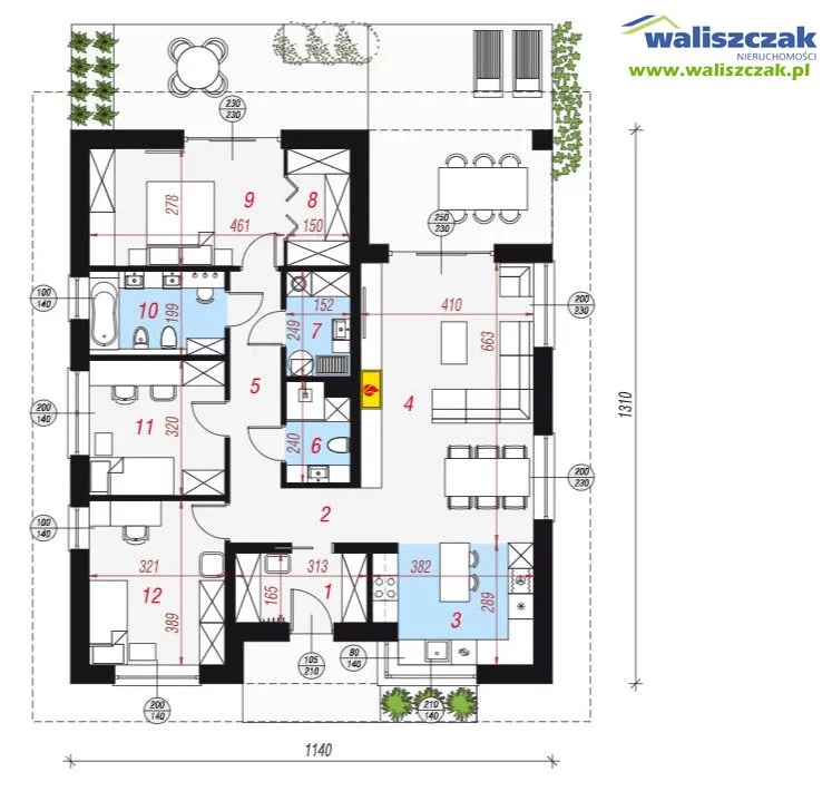Dom 129,72 m², oferta nr , DS-14583, Piotrków Trybunalski