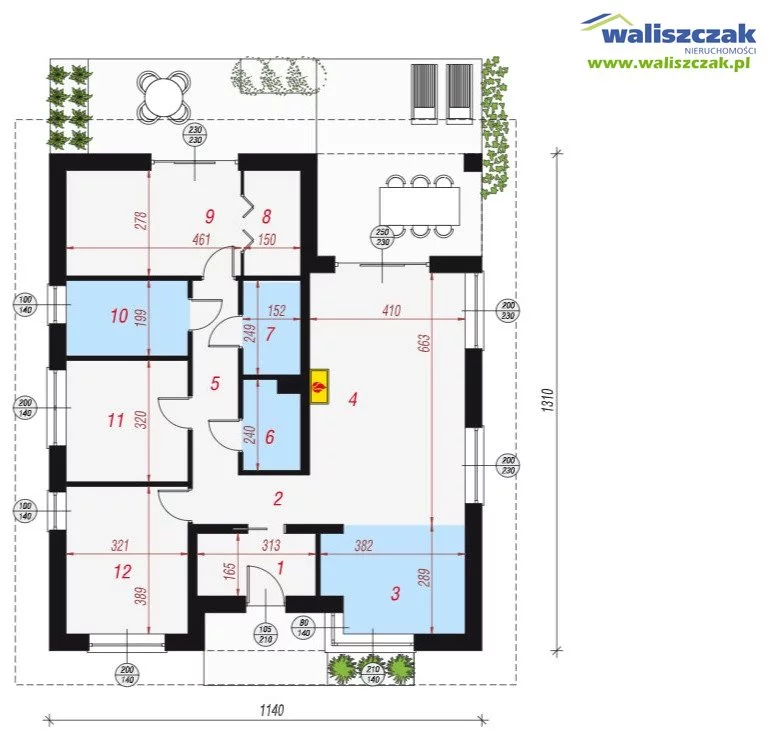 Dom 129,72 m², oferta nr , DS-14583, Piotrków Trybunalski