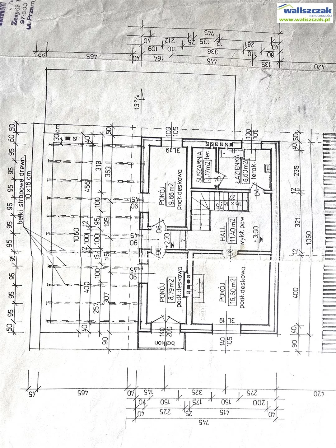 Dom 207,00 m², oferta nr , DS-14590, Moszczenica