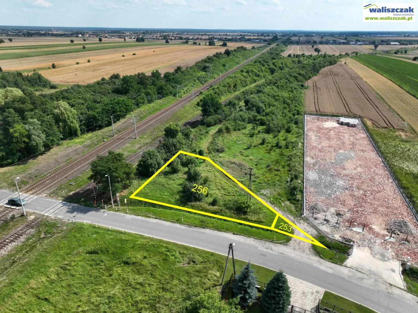 Działka 654,00 m², Piotrków Trybunalski, Graniczna, Sprzedaż