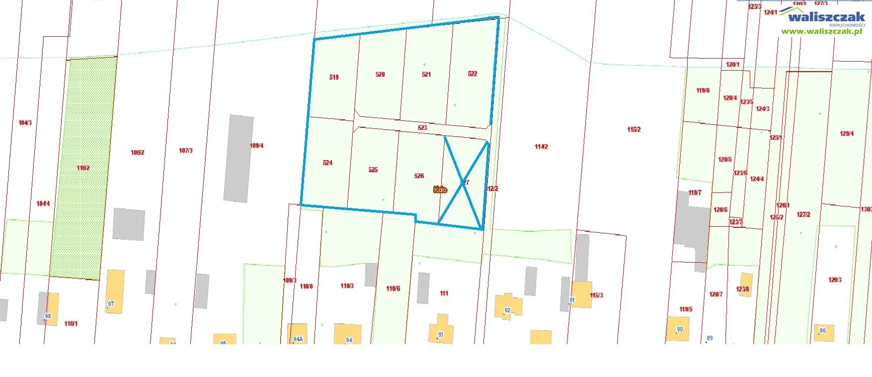 Działka 976,00 m², oferta nr , GS-14607, Sulejów