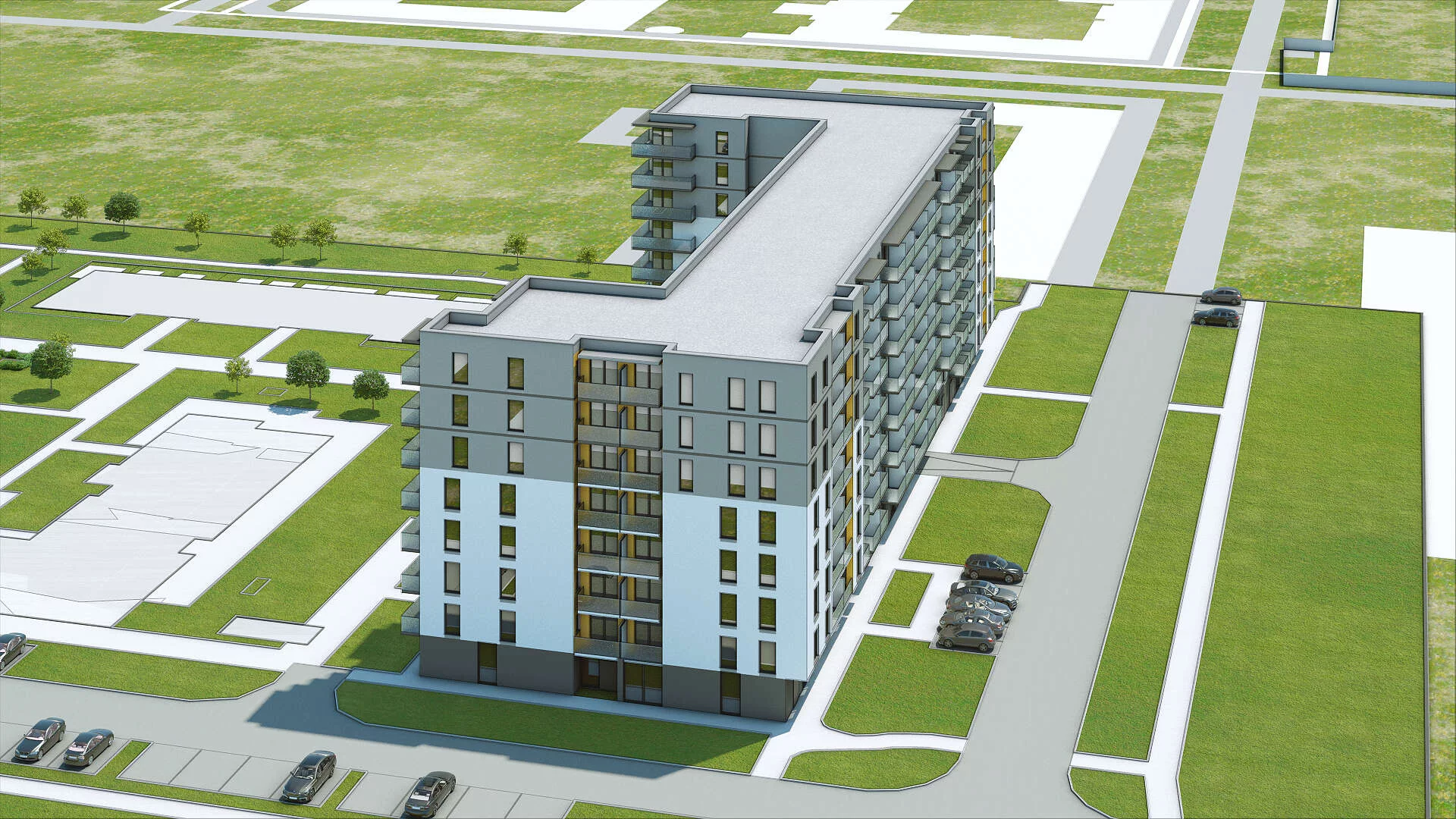 Wirtualna makieta 3D mieszkania 30.32 m², A/M095