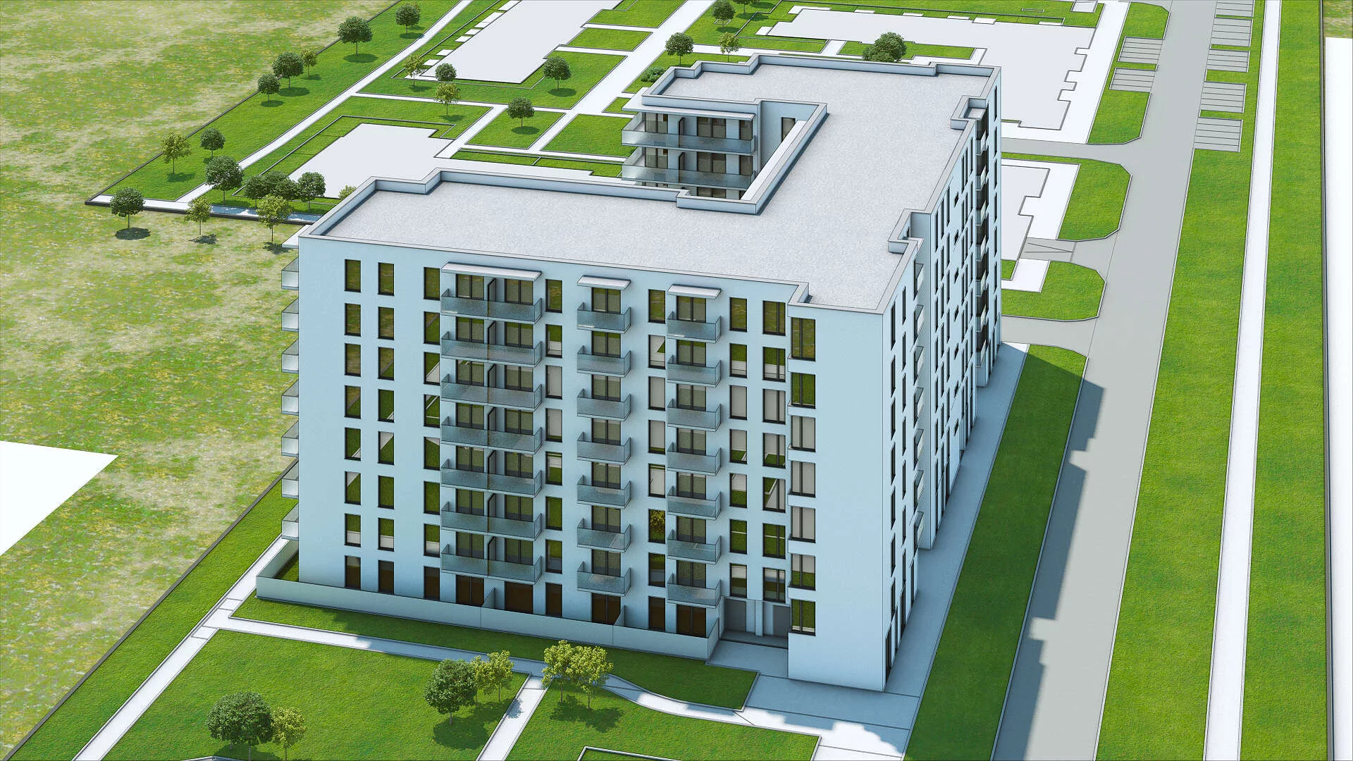 Wirtualna makieta 3D mieszkania 54.32 m², D4-D5/M067