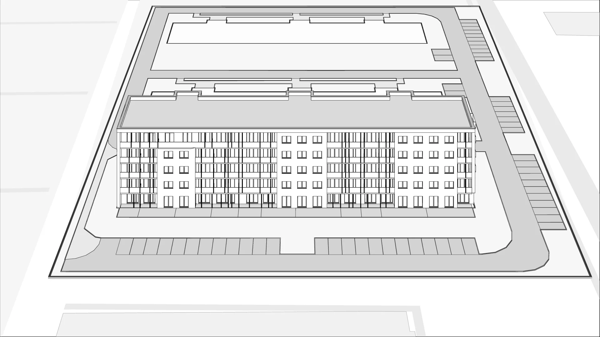 Wirtualna makieta 3D inwestycji Rezydencje Lawendowa