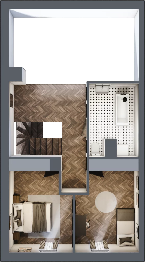 5 pokoi, mieszkanie 118,00 m², parter, oferta nr 43A, Małe Wilczyce, Wilczyce, ul. Zgodna / Życzliwa