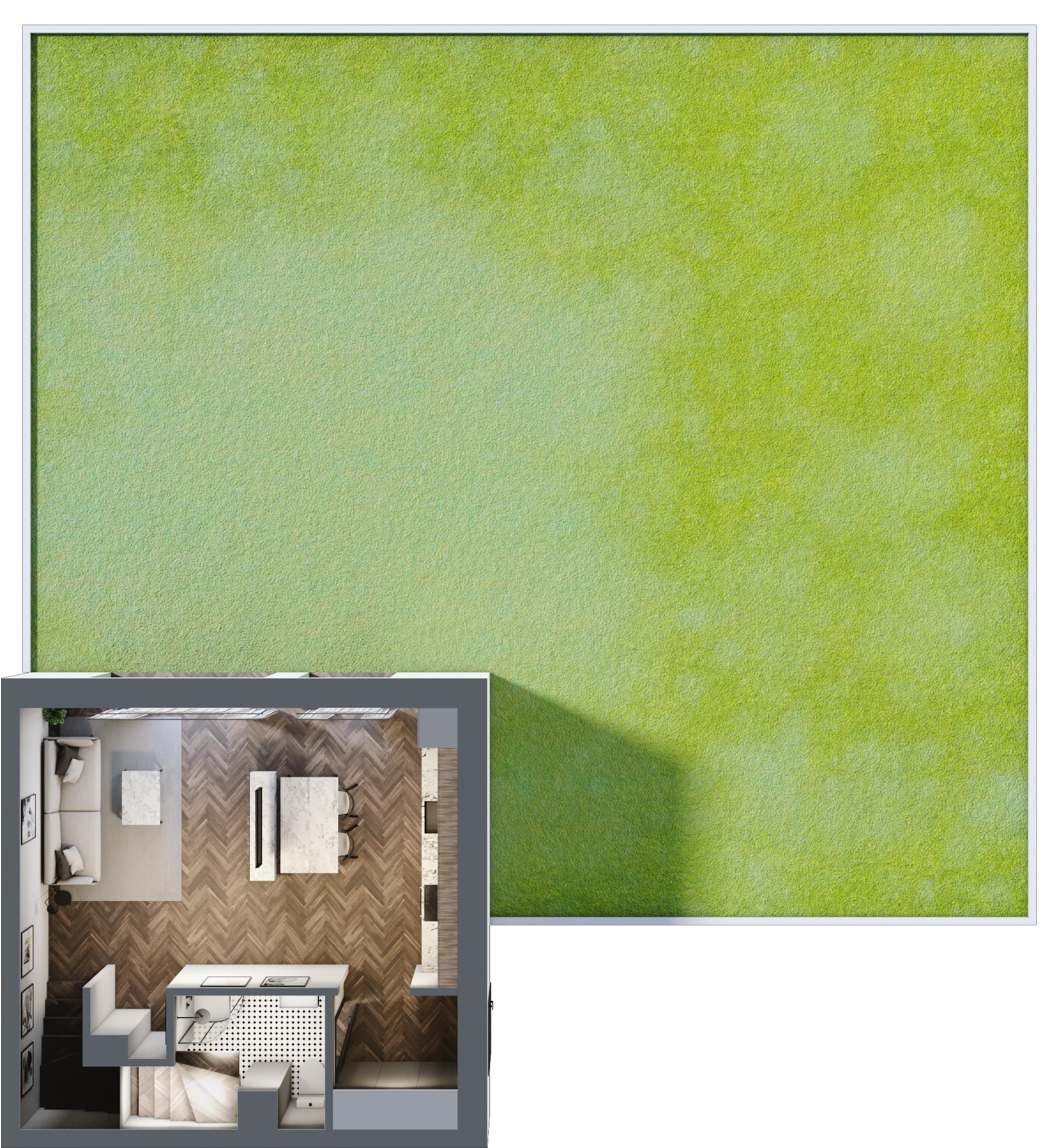 5 pokoi, mieszkanie 91,70 m², piętro 1, oferta nr 22A, Małe Wilczyce, Wilczyce, ul. Zgodna / Życzliwa