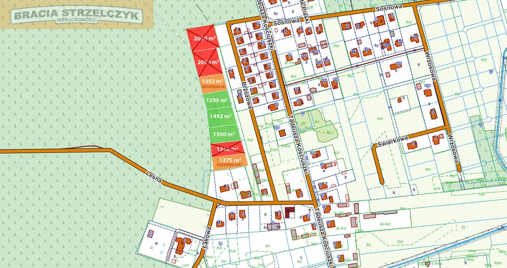 Działka 1 500,00 m², oferta nr , 283/9046/OGS, Dąbrówka
