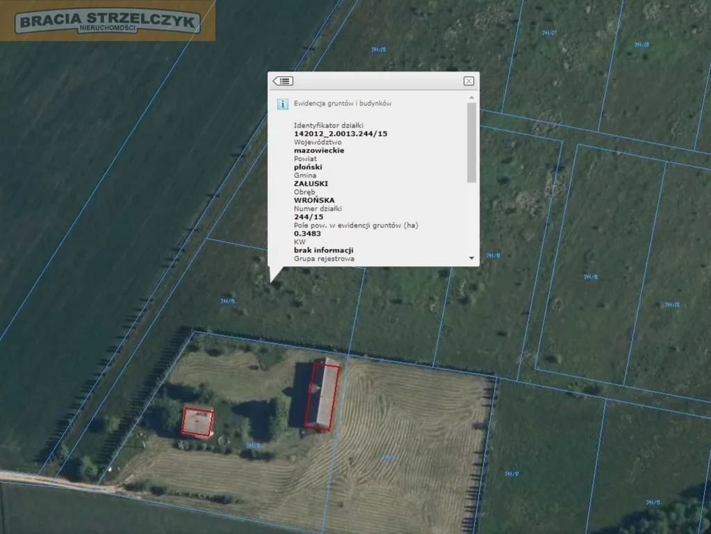 Działka 39 756,00 m², oferta nr , 144/9046/OGS, Nowe Wrońska