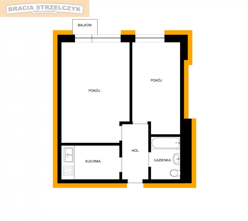 Mieszkanie dwupokojowe 37,50 m², Warszawa, Mokotów, Jana Feliksa Piwarskiego, Sprzedaż