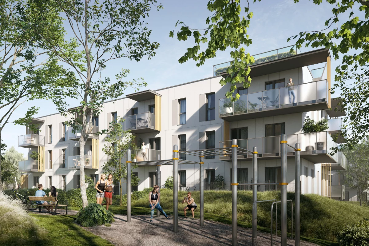 Apartamenty Dwa Jeziora CD Olsztyn Gutkowo ul. Bałtycka