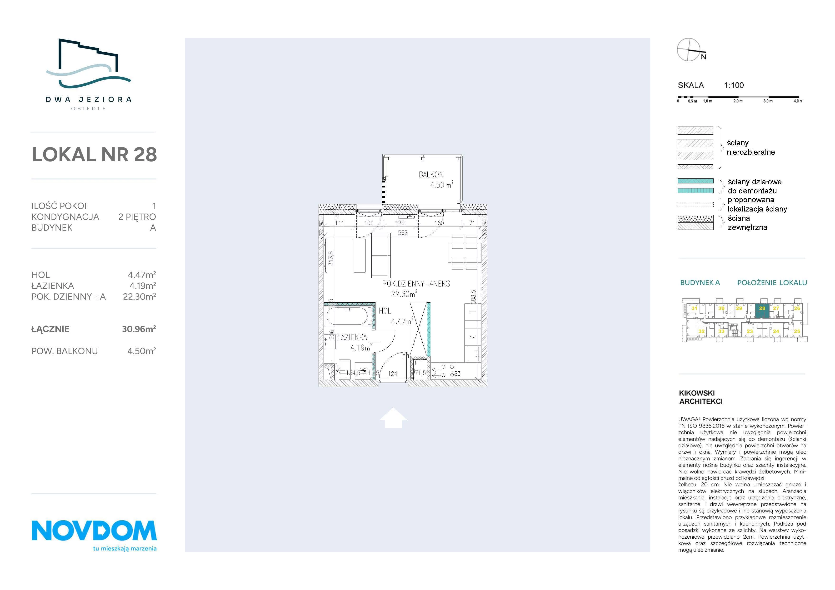 Apartament 30,96 m², piętro 2, oferta nr A/28, Dwa Jeziora, Olsztyn, Gutkowo, ul. Bałtycka