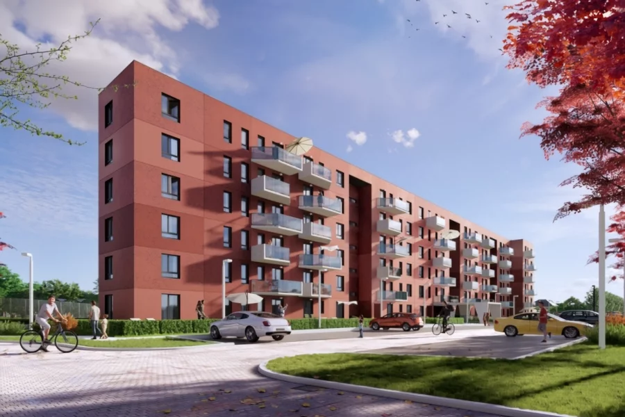 Nad Płonką, nowe apartamenty, Novdom sp. z o.o., ul. Szkolna / Kopernika, Płońsk