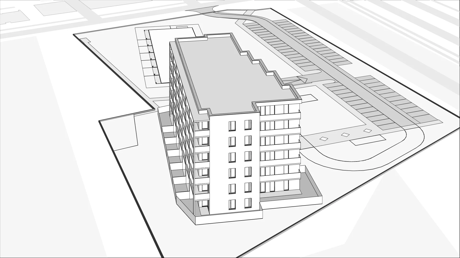 Wirtualna makieta 3D apartamentu 38.67 m², A/65