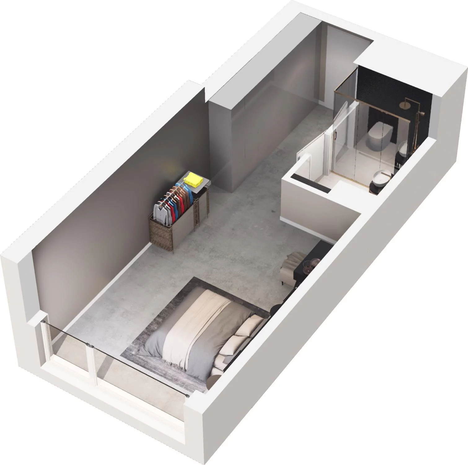1 pokój, apartament inwestycyjny 28,63 m², piętro 1, oferta nr A6.29, Grano Hotel Solmarina, Wiślinka, ul. Łąkowa