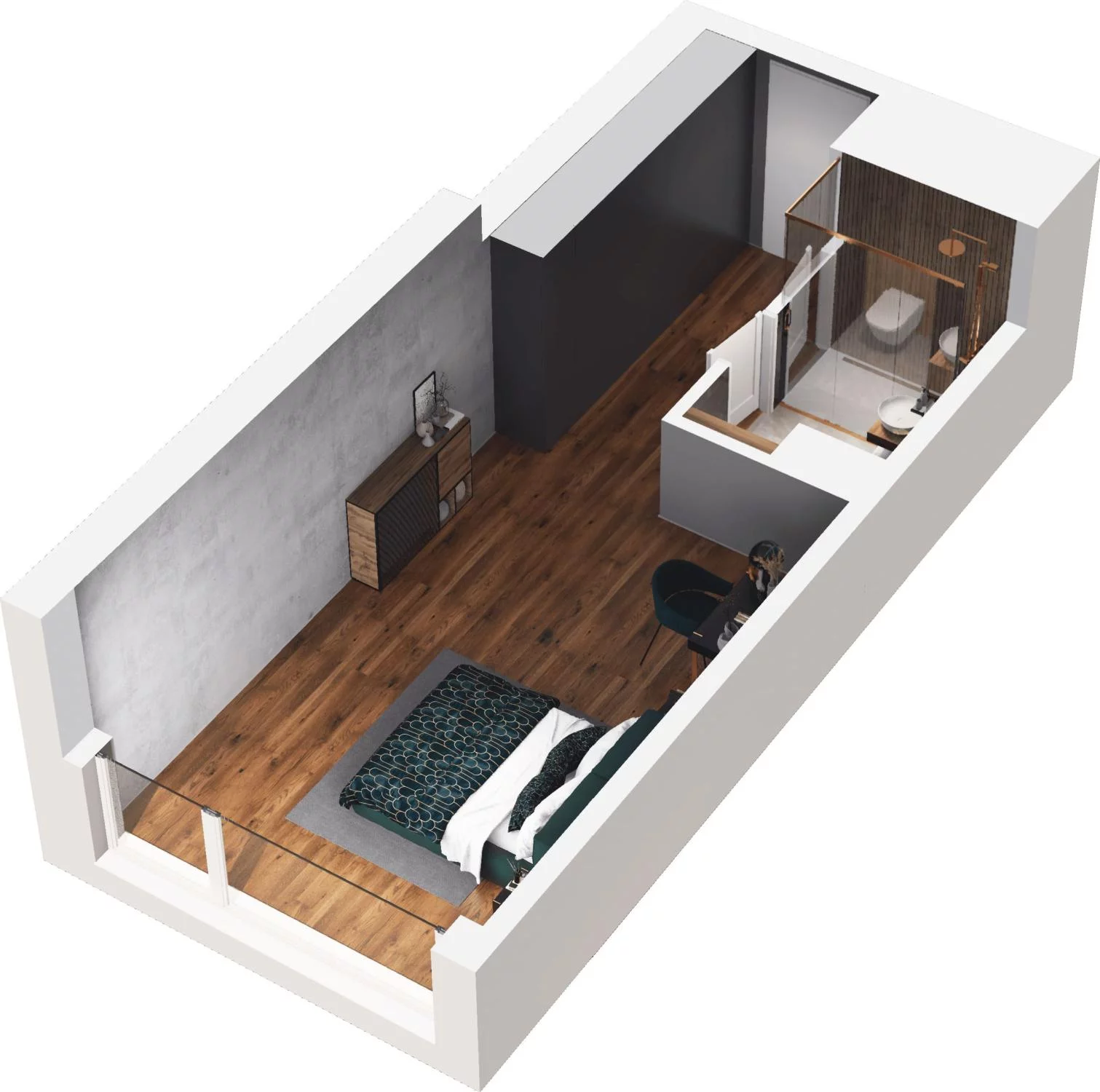 1 pokój, apartament inwestycyjny 28,63 m², piętro 1, oferta nr A6.29, Grano Hotel Solmarina, Wiślinka, ul. Łąkowa