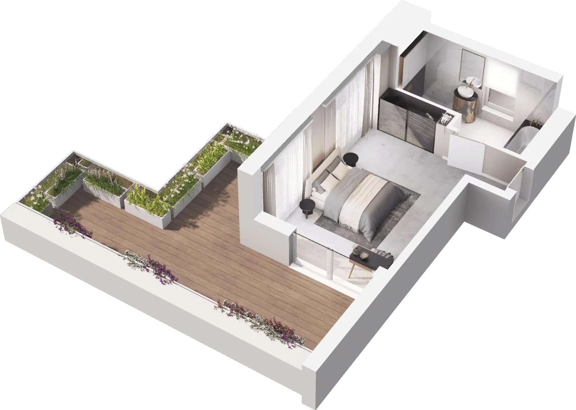 1 pokój, apartament inwestycyjny 26,63 m², piętro 3, oferta nr A6.88, Grano Hotel Solmarina, Wiślinka, ul. Łąkowa